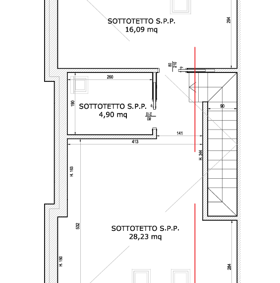 PIANO SOTTOTETTO 1